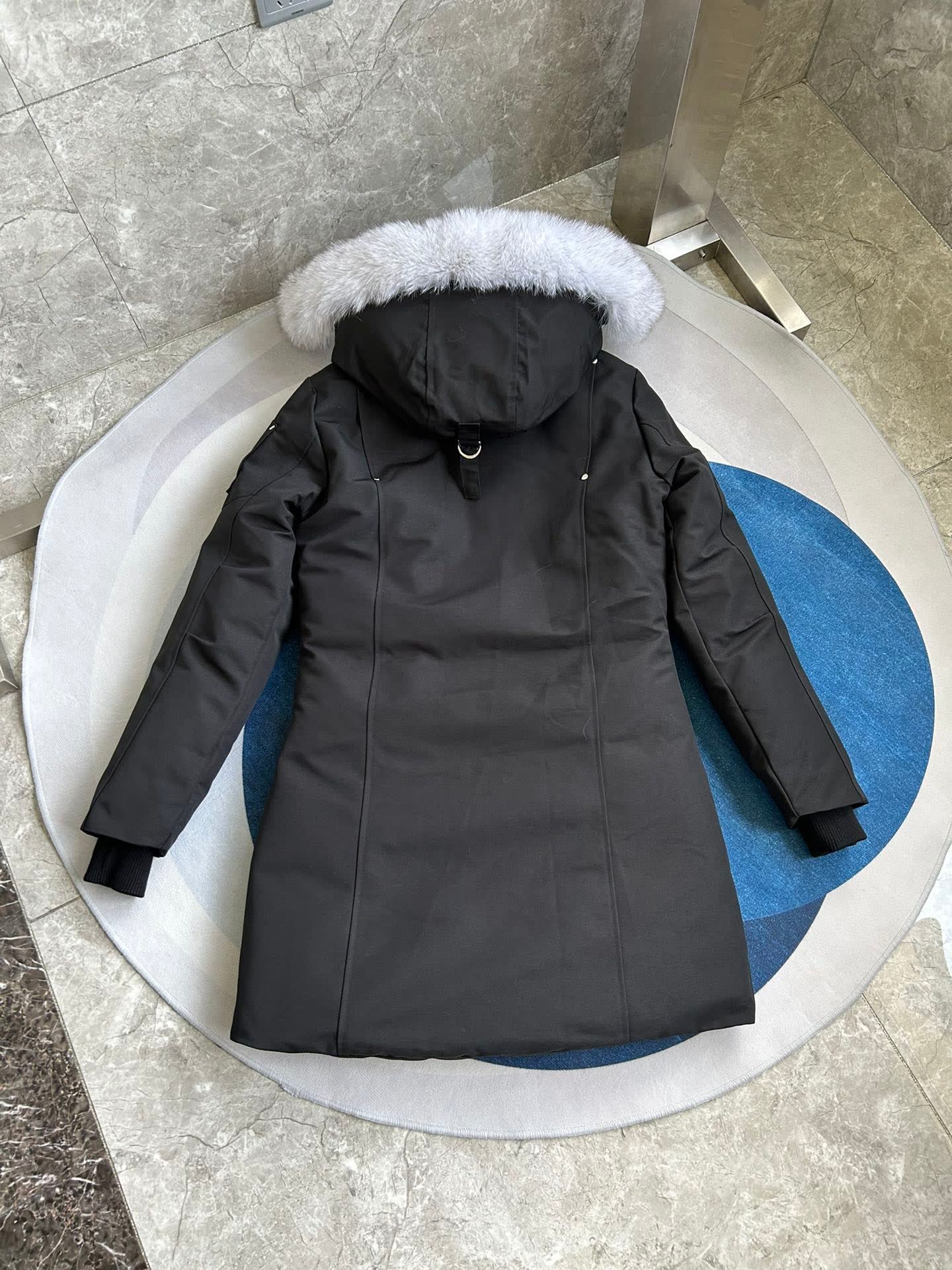 Moose Knuckles Hooded Long Down Parka